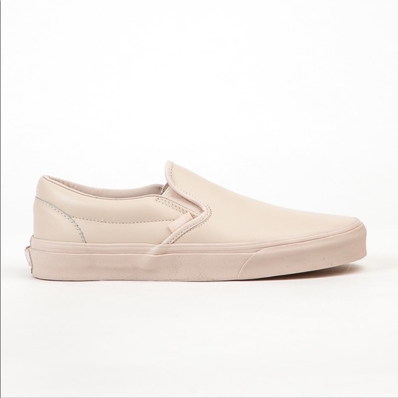 pink leather vans